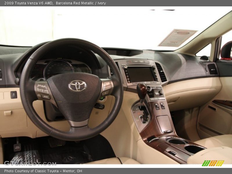 Barcelona Red Metallic / Ivory 2009 Toyota Venza V6 AWD