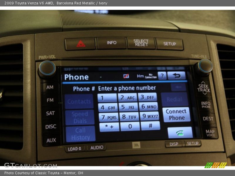 Barcelona Red Metallic / Ivory 2009 Toyota Venza V6 AWD