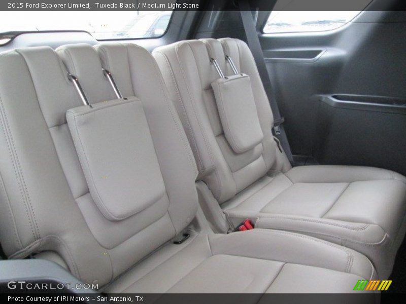 Tuxedo Black / Medium Light Stone 2015 Ford Explorer Limited