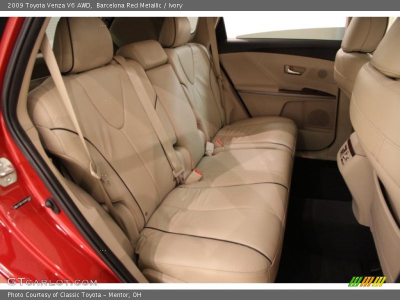 Barcelona Red Metallic / Ivory 2009 Toyota Venza V6 AWD