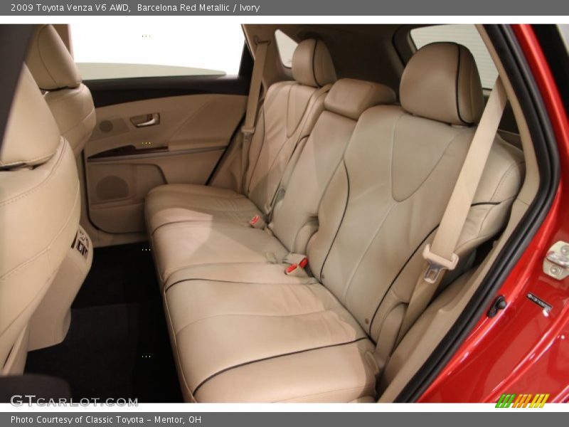 Barcelona Red Metallic / Ivory 2009 Toyota Venza V6 AWD