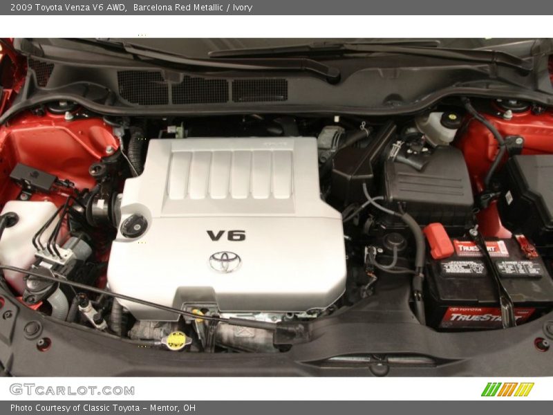Barcelona Red Metallic / Ivory 2009 Toyota Venza V6 AWD