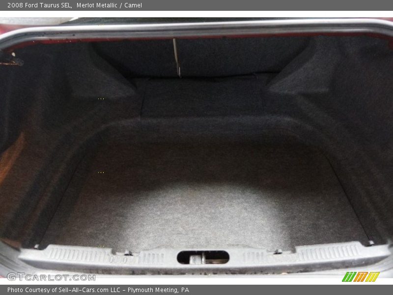 Merlot Metallic / Camel 2008 Ford Taurus SEL