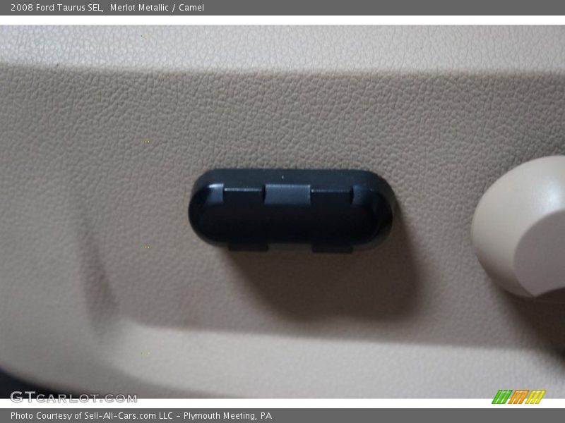 Merlot Metallic / Camel 2008 Ford Taurus SEL