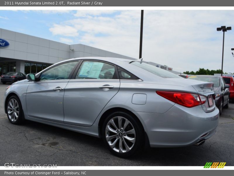 Radiant Silver / Gray 2011 Hyundai Sonata Limited 2.0T