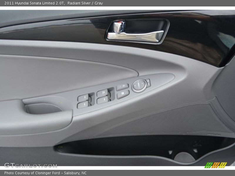 Radiant Silver / Gray 2011 Hyundai Sonata Limited 2.0T