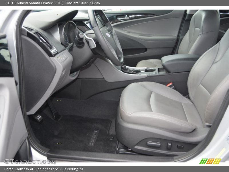Radiant Silver / Gray 2011 Hyundai Sonata Limited 2.0T
