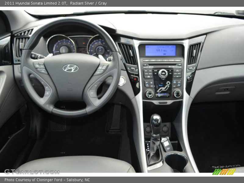 Radiant Silver / Gray 2011 Hyundai Sonata Limited 2.0T