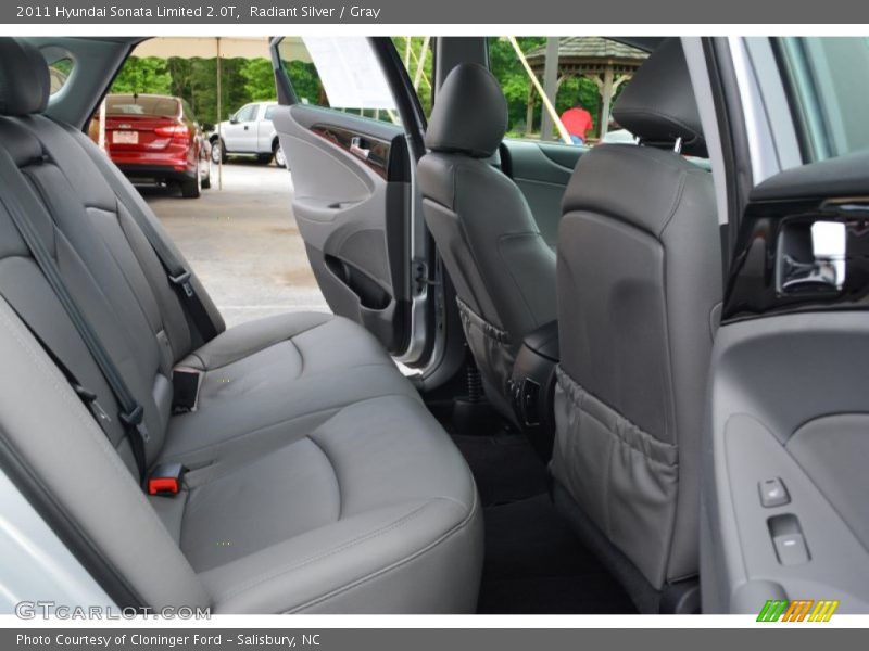 Radiant Silver / Gray 2011 Hyundai Sonata Limited 2.0T
