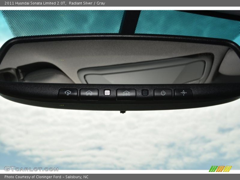 Radiant Silver / Gray 2011 Hyundai Sonata Limited 2.0T