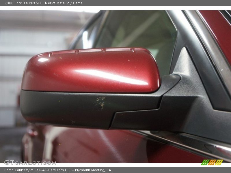 Merlot Metallic / Camel 2008 Ford Taurus SEL