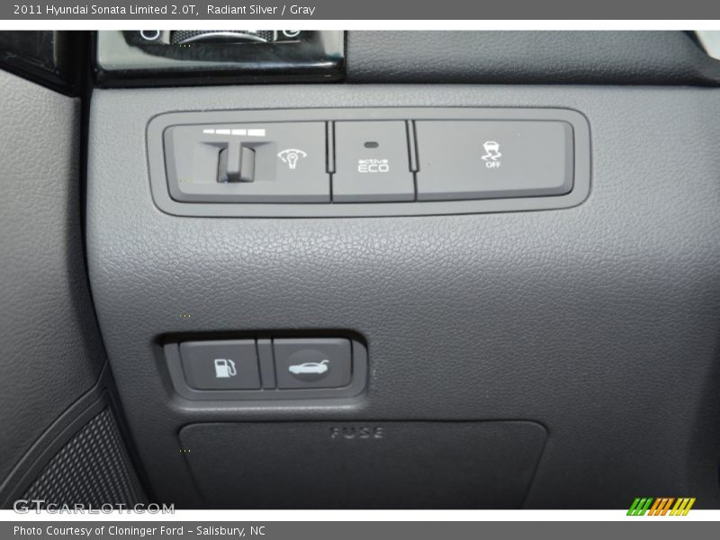 Radiant Silver / Gray 2011 Hyundai Sonata Limited 2.0T