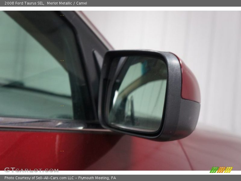 Merlot Metallic / Camel 2008 Ford Taurus SEL