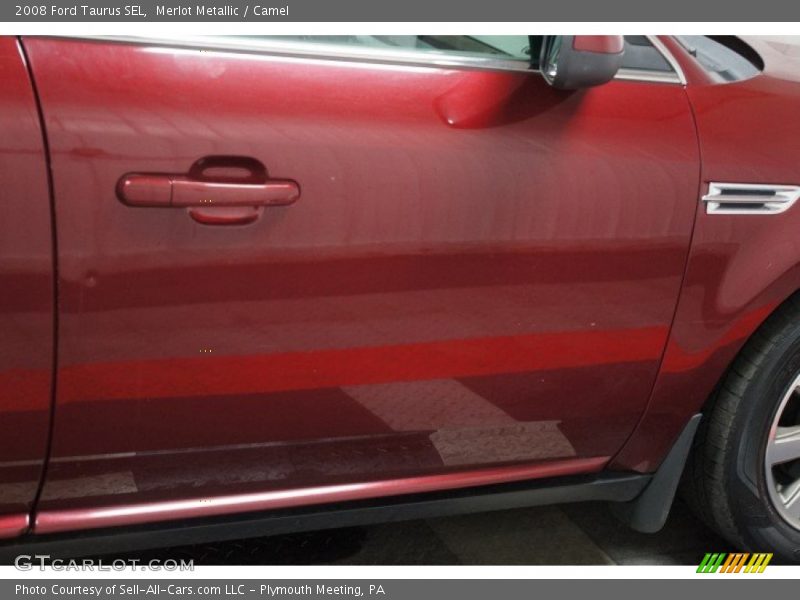 Merlot Metallic / Camel 2008 Ford Taurus SEL
