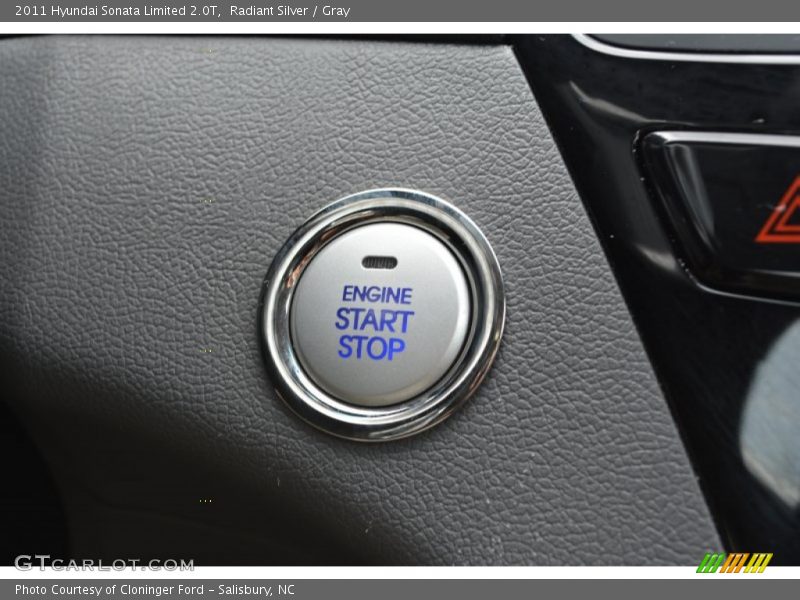 Radiant Silver / Gray 2011 Hyundai Sonata Limited 2.0T