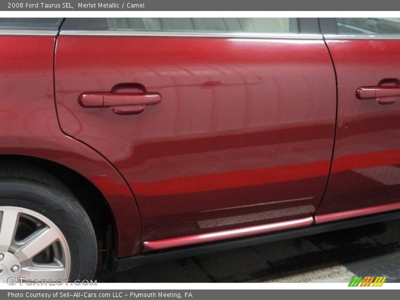 Merlot Metallic / Camel 2008 Ford Taurus SEL