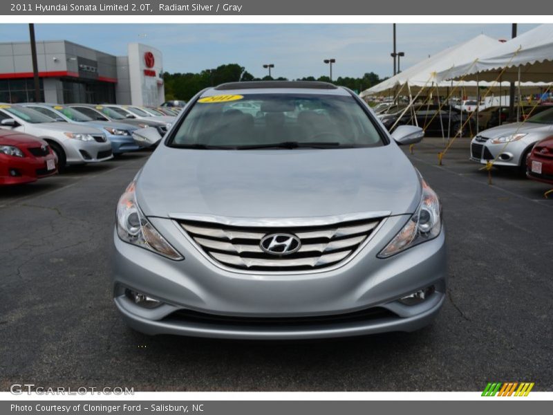 Radiant Silver / Gray 2011 Hyundai Sonata Limited 2.0T