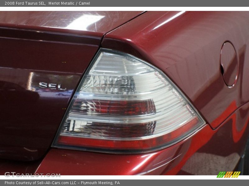 Merlot Metallic / Camel 2008 Ford Taurus SEL