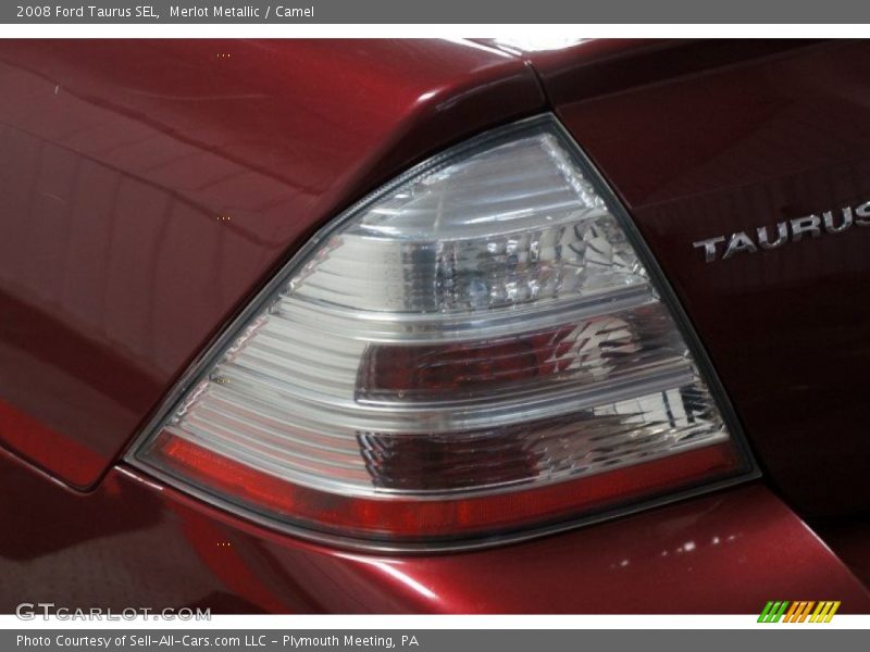 Merlot Metallic / Camel 2008 Ford Taurus SEL