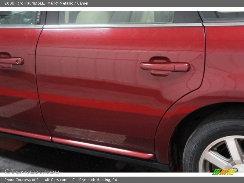 Merlot Metallic / Camel 2008 Ford Taurus SEL