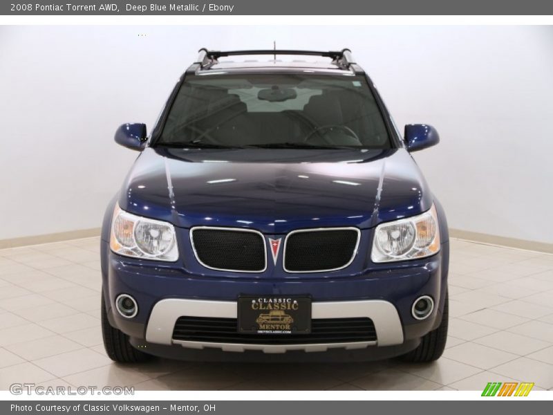 Deep Blue Metallic / Ebony 2008 Pontiac Torrent AWD