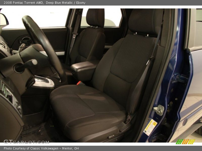 Deep Blue Metallic / Ebony 2008 Pontiac Torrent AWD