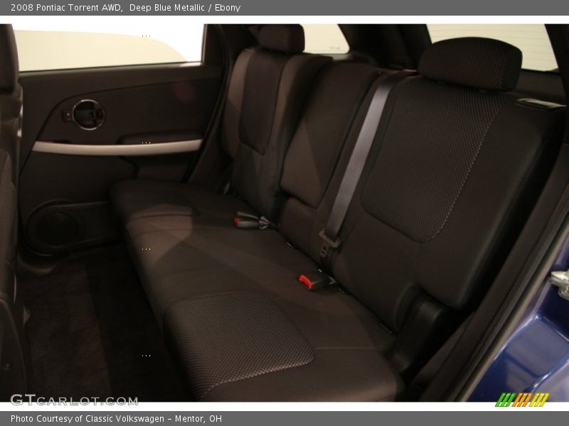 Deep Blue Metallic / Ebony 2008 Pontiac Torrent AWD