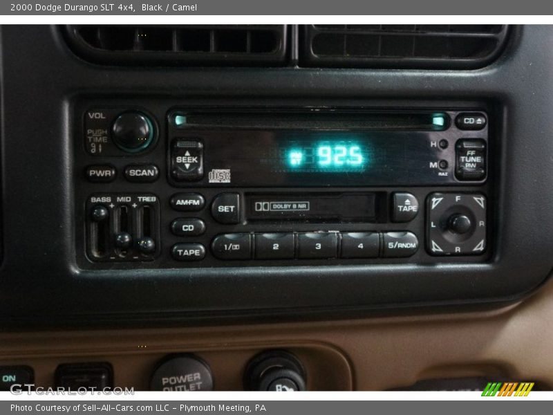 Black / Camel 2000 Dodge Durango SLT 4x4