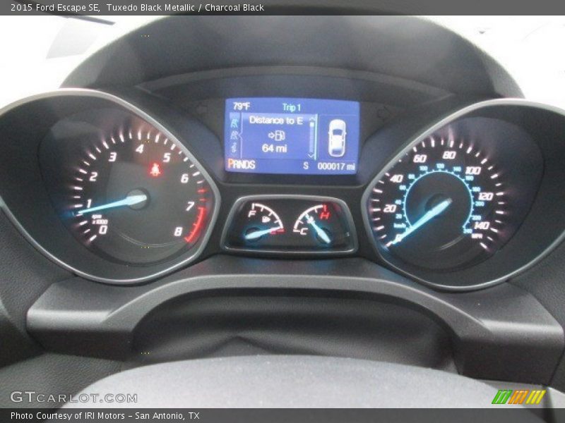 Tuxedo Black Metallic / Charcoal Black 2015 Ford Escape SE
