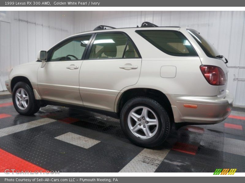 Golden White Pearl / Ivory 1999 Lexus RX 300 AWD
