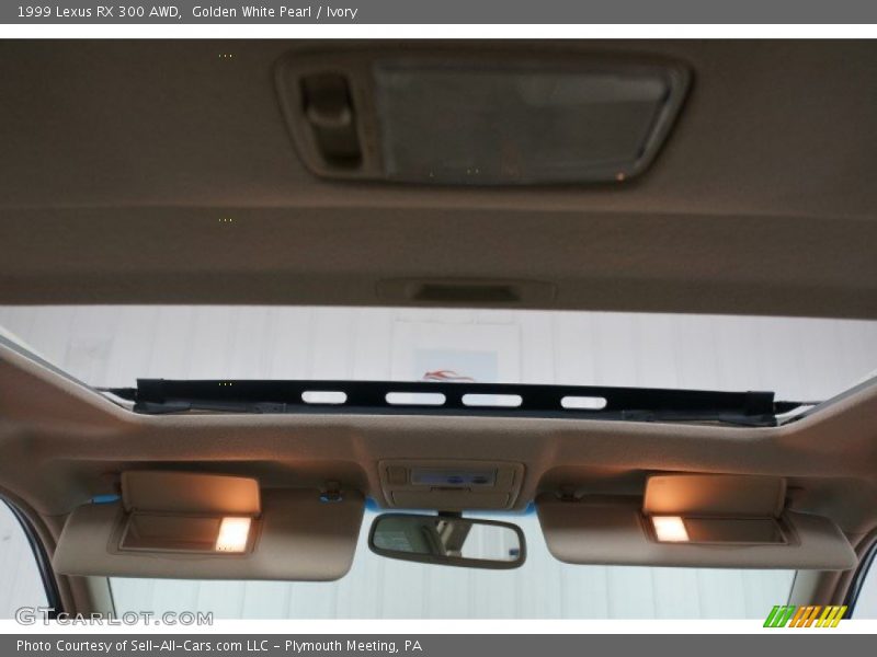 Golden White Pearl / Ivory 1999 Lexus RX 300 AWD
