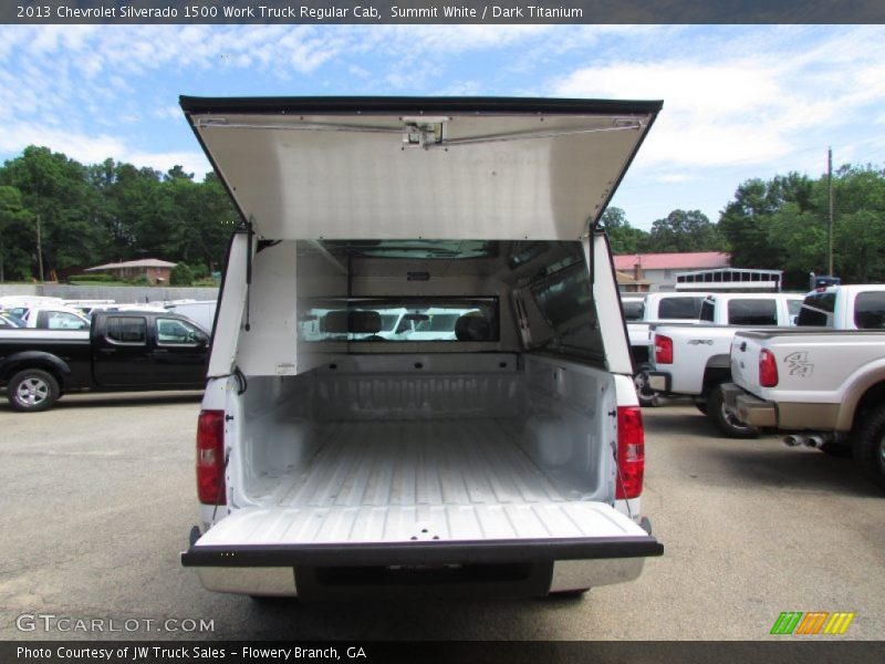 Summit White / Dark Titanium 2013 Chevrolet Silverado 1500 Work Truck Regular Cab