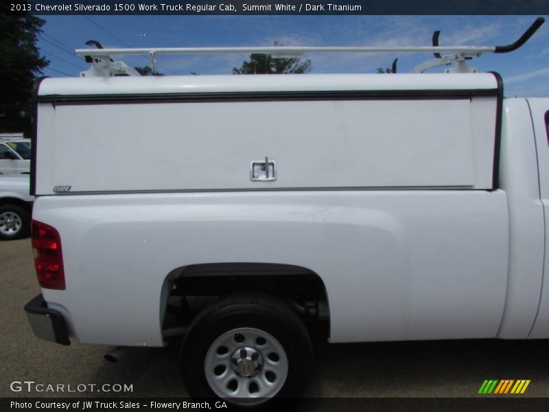 Summit White / Dark Titanium 2013 Chevrolet Silverado 1500 Work Truck Regular Cab