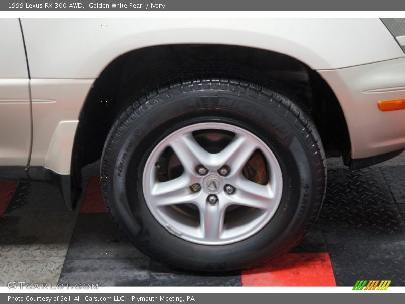 Golden White Pearl / Ivory 1999 Lexus RX 300 AWD