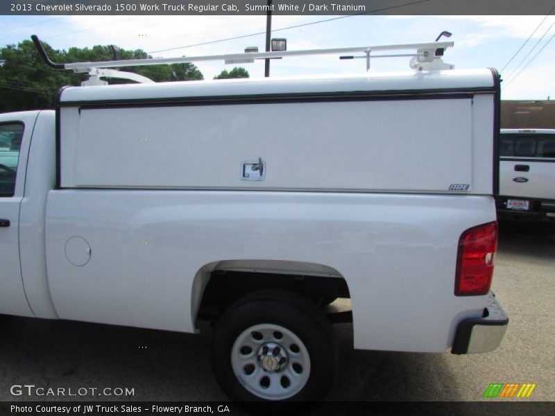 Summit White / Dark Titanium 2013 Chevrolet Silverado 1500 Work Truck Regular Cab
