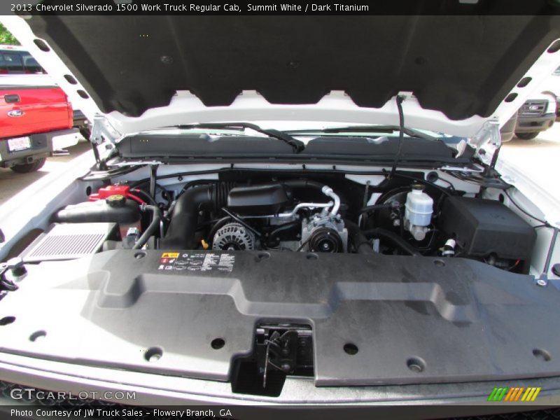 Summit White / Dark Titanium 2013 Chevrolet Silverado 1500 Work Truck Regular Cab