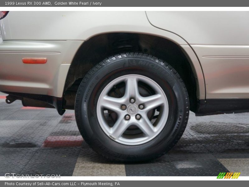 Golden White Pearl / Ivory 1999 Lexus RX 300 AWD