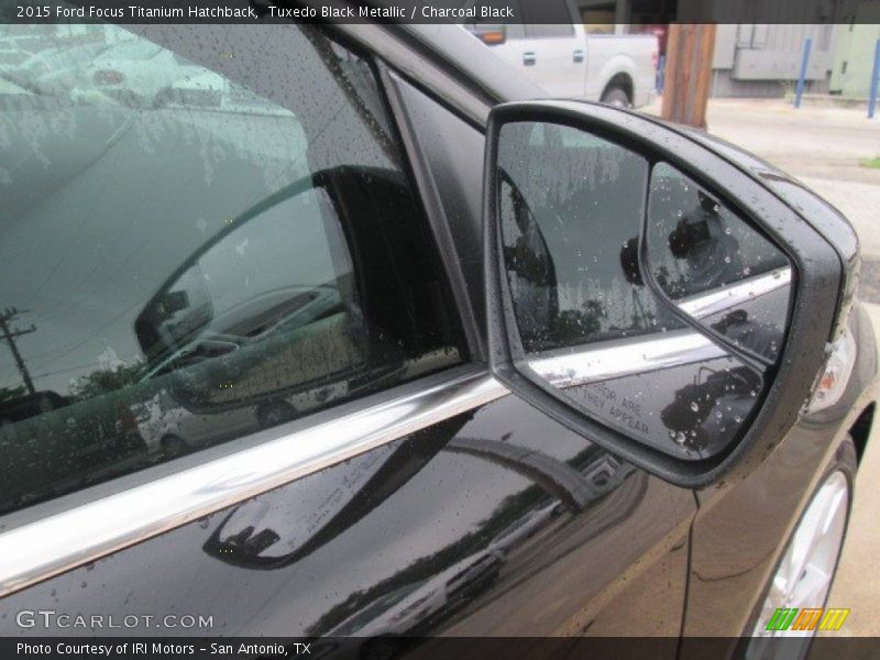Tuxedo Black Metallic / Charcoal Black 2015 Ford Focus Titanium Hatchback