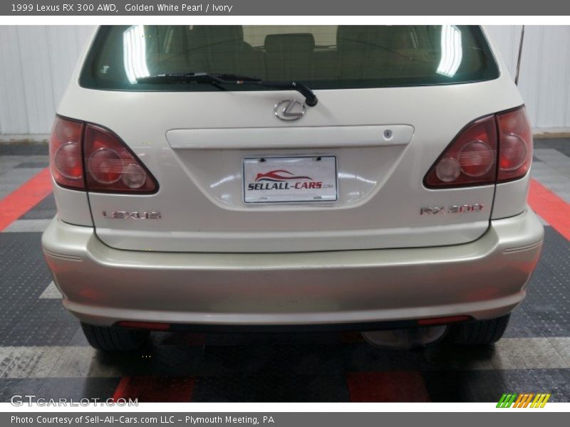 Golden White Pearl / Ivory 1999 Lexus RX 300 AWD