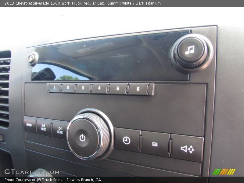 Summit White / Dark Titanium 2013 Chevrolet Silverado 1500 Work Truck Regular Cab