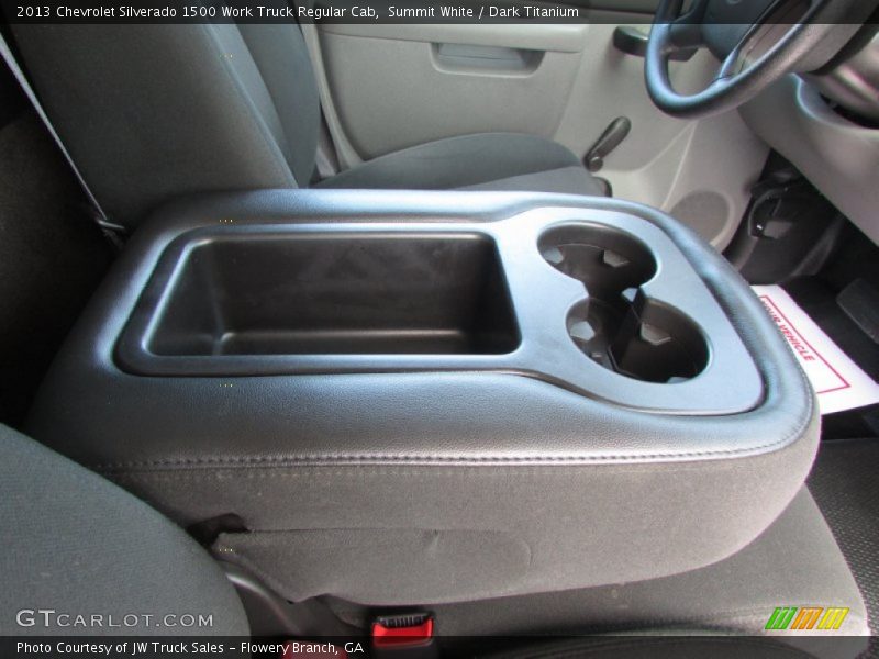 Summit White / Dark Titanium 2013 Chevrolet Silverado 1500 Work Truck Regular Cab