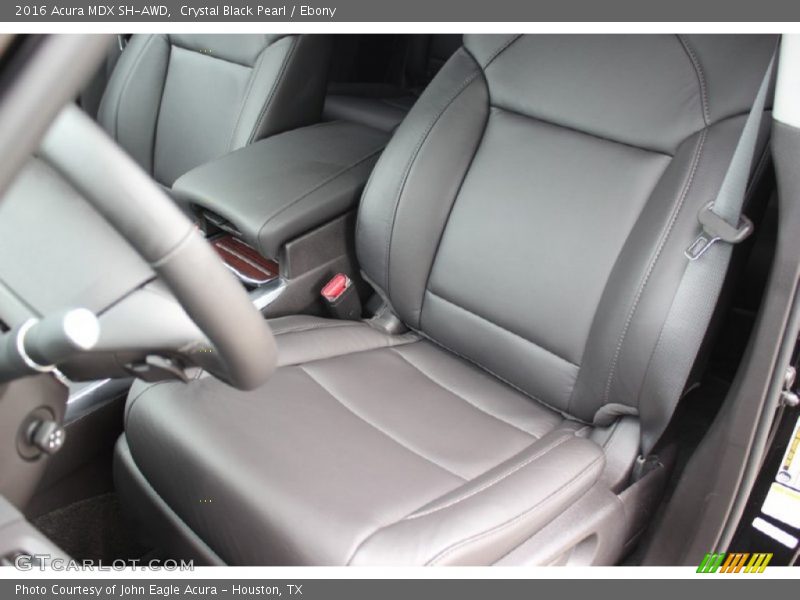 Crystal Black Pearl / Ebony 2016 Acura MDX SH-AWD