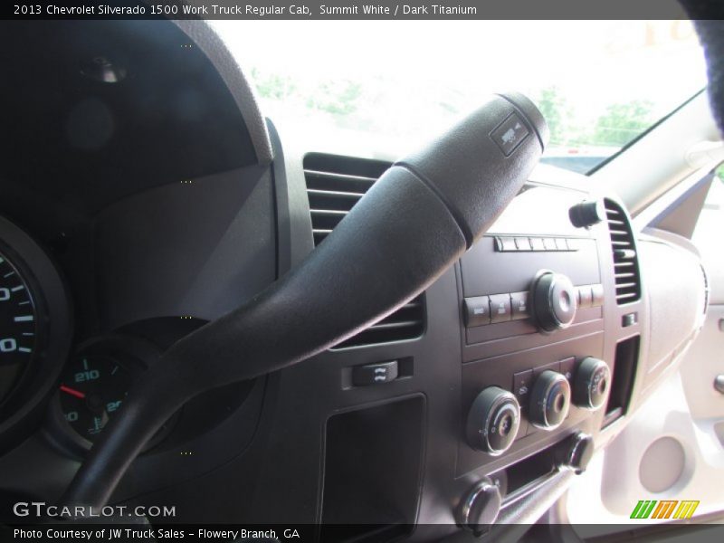 Summit White / Dark Titanium 2013 Chevrolet Silverado 1500 Work Truck Regular Cab