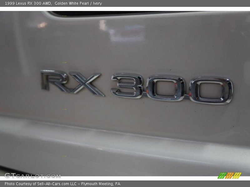 Golden White Pearl / Ivory 1999 Lexus RX 300 AWD