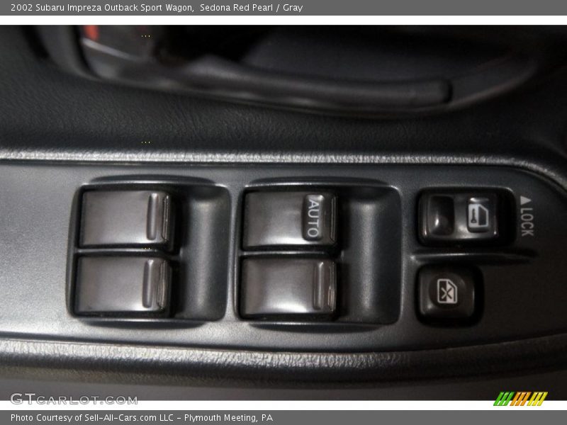 Sedona Red Pearl / Gray 2002 Subaru Impreza Outback Sport Wagon