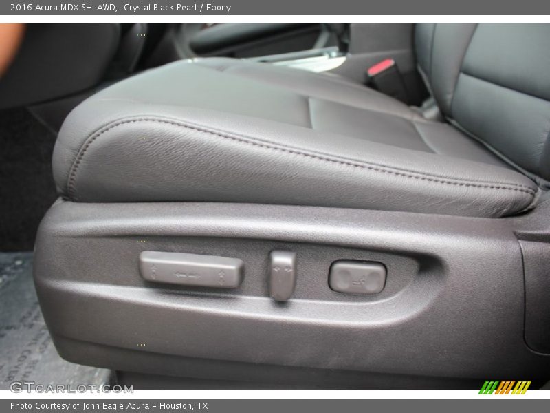 Crystal Black Pearl / Ebony 2016 Acura MDX SH-AWD