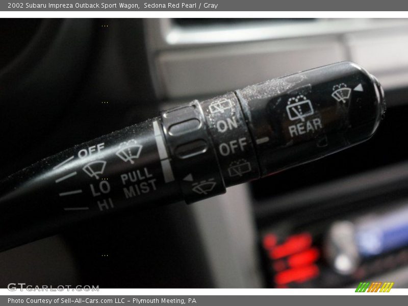 Sedona Red Pearl / Gray 2002 Subaru Impreza Outback Sport Wagon