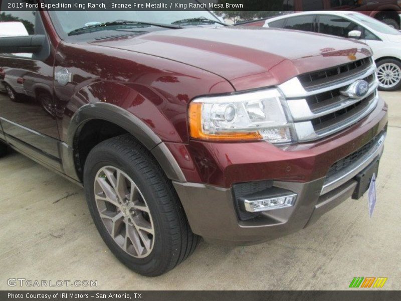 Bronze Fire Metallic / King Ranch Mesa Brown 2015 Ford Expedition King Ranch