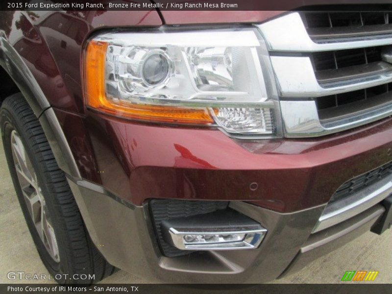 Bronze Fire Metallic / King Ranch Mesa Brown 2015 Ford Expedition King Ranch