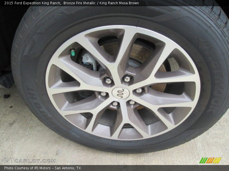 Bronze Fire Metallic / King Ranch Mesa Brown 2015 Ford Expedition King Ranch